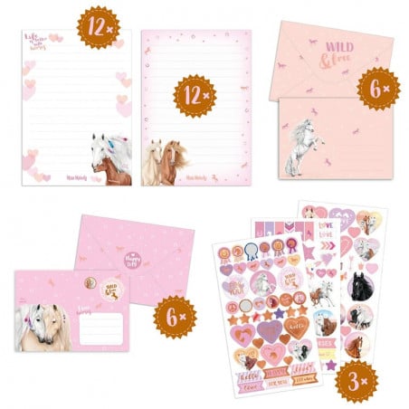 MISS MELODY SET DE PAPEL DE CARTA SUNDOWN