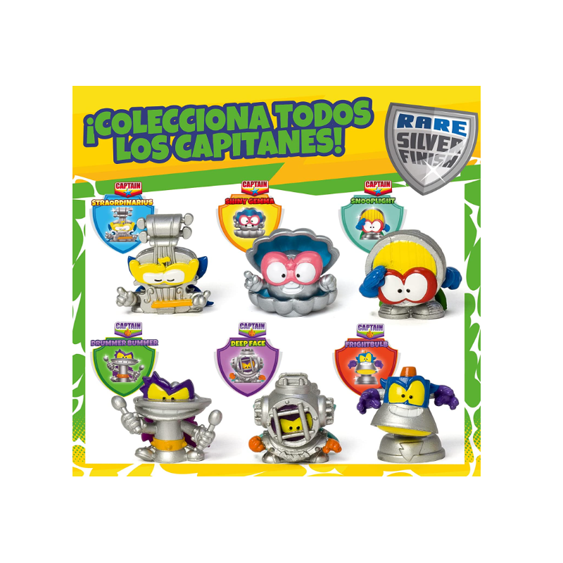 PACK 6 SUPERTHINGS NEON POWER 2 EXOSKELE