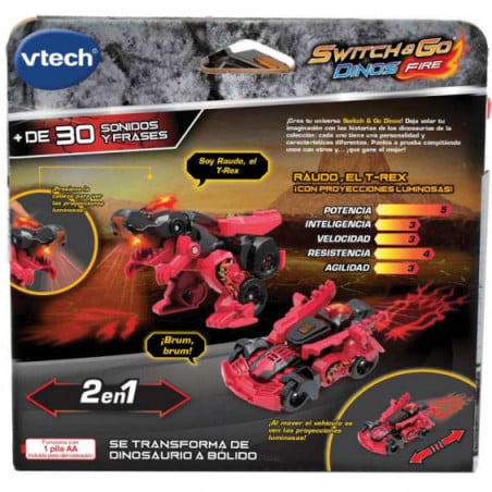 SWITCH & GO RAUDO EL TREX