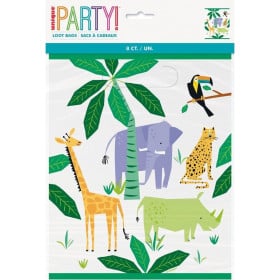 BOLSAS CHUCHES SAFARI ANIMALES 2