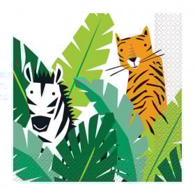 SERVILLETAS GRANDES ANIMAL SAFARI
