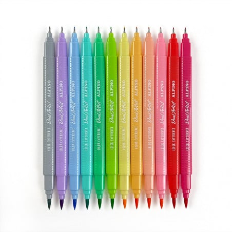12 ROTULADORES DUAL ARTIST PASTEL COLOR EXPERIENCE