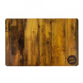 MANTEL POLIPROPILENO MADERA 43,5X28,5CM