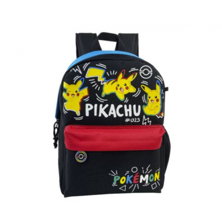 Pokemon Colorful Mochila Adaptable A Trolley