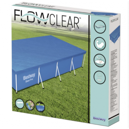 COBERTOR 400X211CM PISCINAS SPLASH FRAM