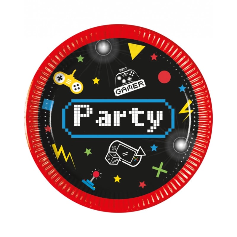 PLATOS 20 CM GAME PARTY