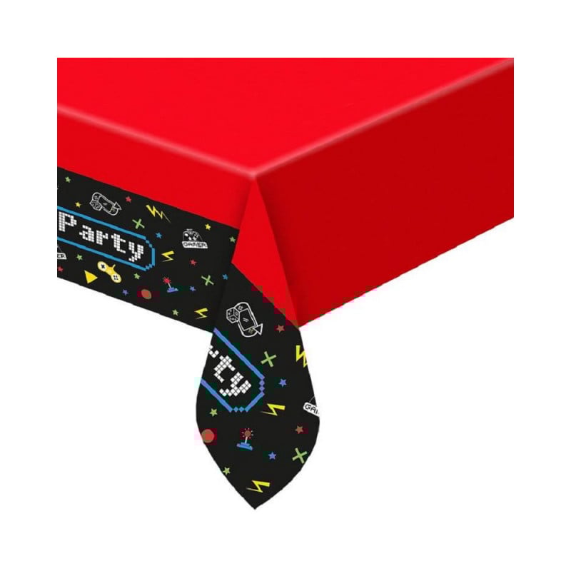 MANTEL PLASTICO GAME PARTY 120X180 CM