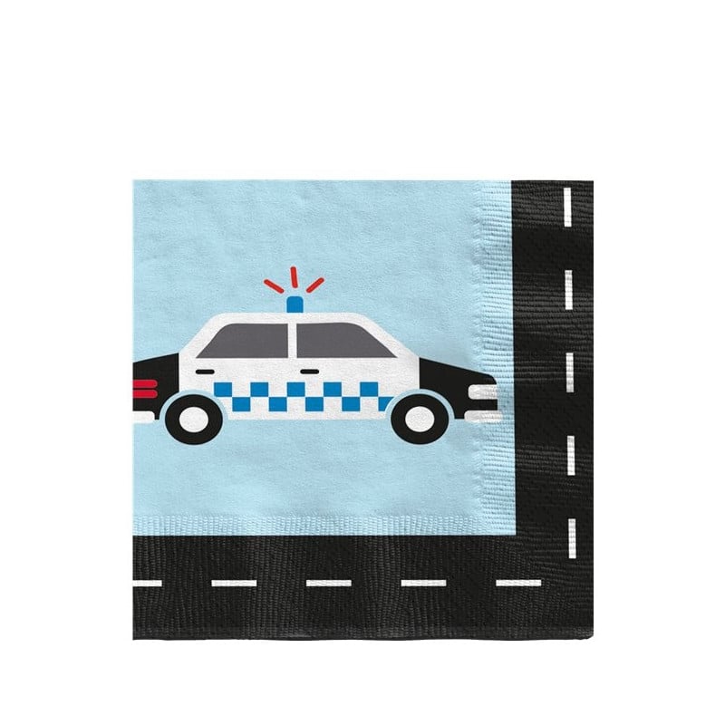 SERVILLETAS EN LA CARRETERA 33X33 CM