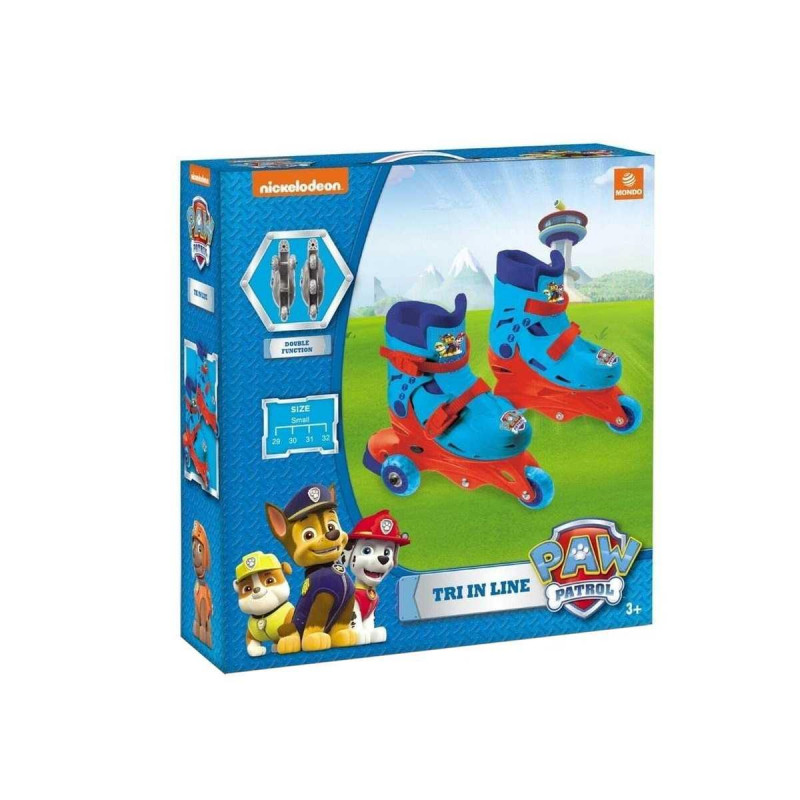 Patines 3 Ruedas Patrulla Canina T 29-32