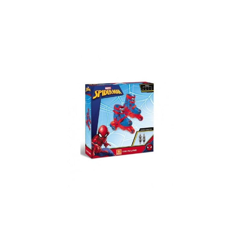 Patines 3 Ruedas Spiderman T 29-32