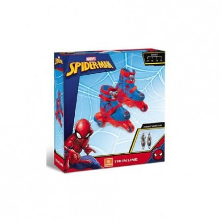 Patines 3 Ruedas Spiderman T 29-32