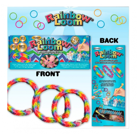 SET CREACION RAINBOW LOOM