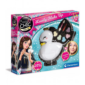 CAJA MAQUILLAJE CISNE CRAZY CHIC