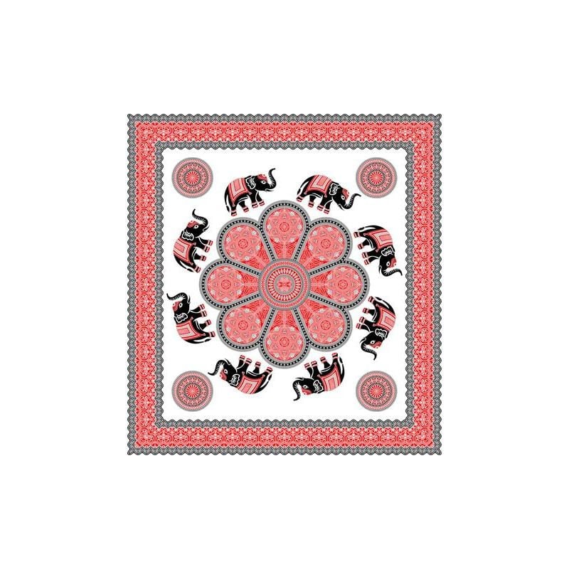 GRAN PAREO MANDALA ELEFANTE 210X240 CM