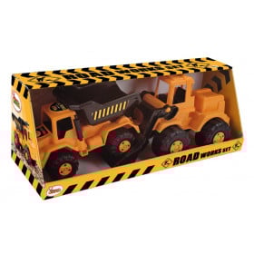 CAMION Y EXCAVADORA ROAD