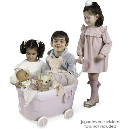 GUARDA JUGUETES CON RUEDAS NIZA