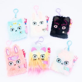 MINI DIARIO INFLUENCER PELUCHE LLAVERO