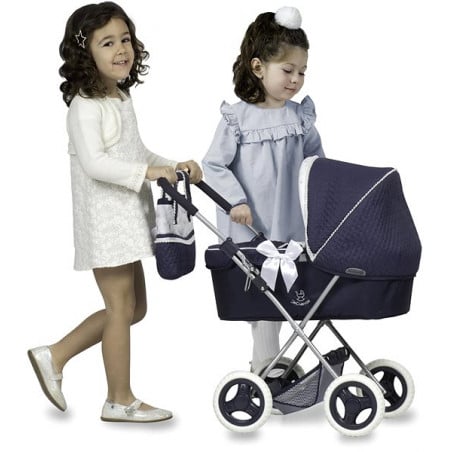 COCHE MUÑECA VINTAGE PL. C/SOMBRILLA