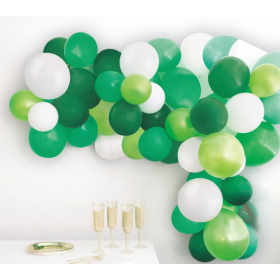 KIT ARCO GLOBO VERDE 40 PIEZAS 2