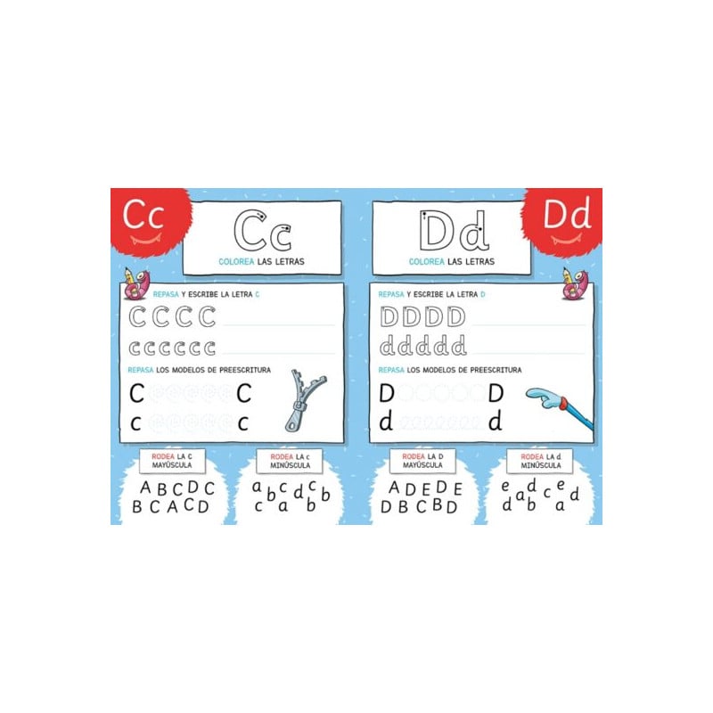 APRENDE LAS LETRAS EN LA ESCUELA DE MONSTRUOS