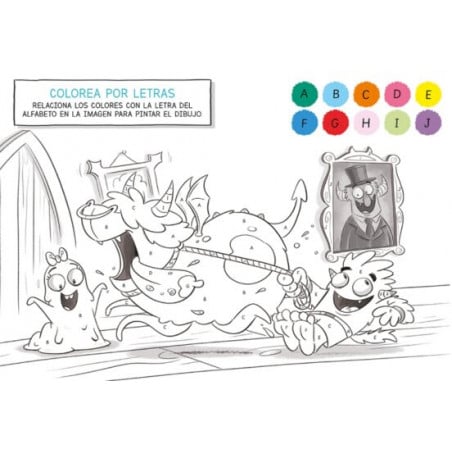 APRENDE LAS LETRAS EN LA ESCUELA DE MONSTRUOS