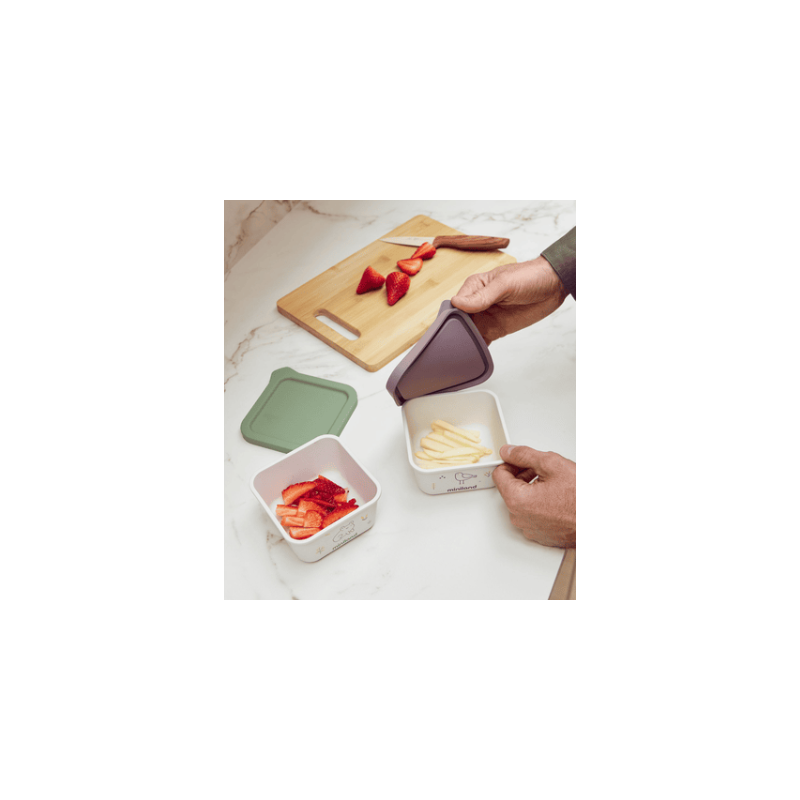 SET 2 FIAMBRERAS NATURSET POLLITO MINILAND