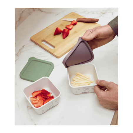 SET 2 FIAMBRERAS NATURSET POLLITO MINILAND