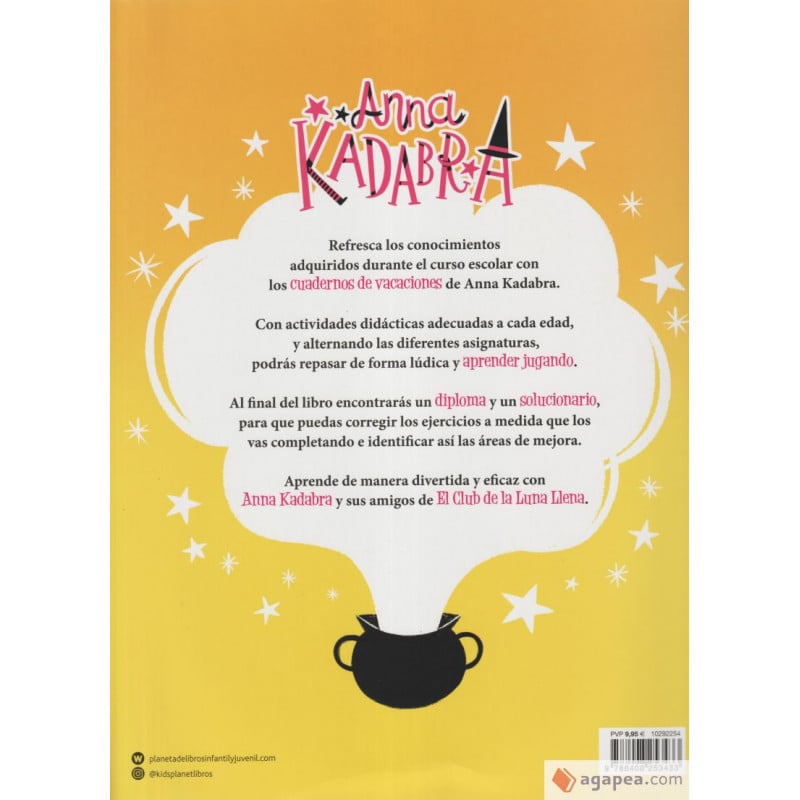 ANNA KADABRA CUADERNO DE VACACIONES 2º PRIMARIA