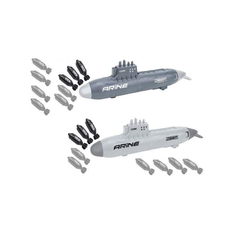 TORPEDO SUBMARINO CON ACCESORIOS