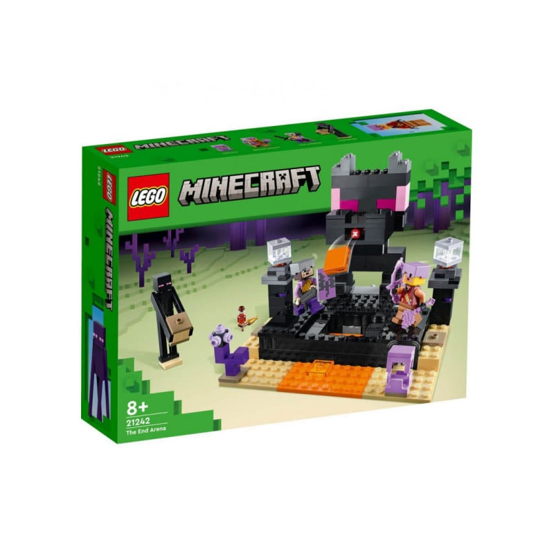 EL COMBATE EN EL END LEGO MINECRAFT