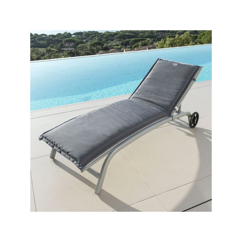 Cojín Tumbona Korai Gris