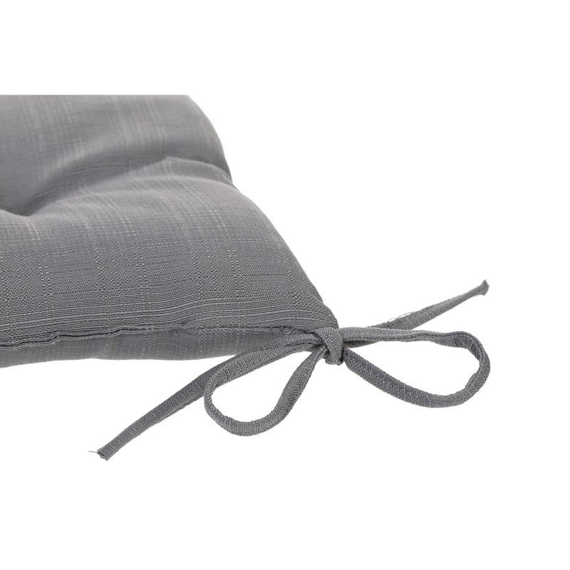 COJIN GALETTE GRIS PARA SILLA 40X40