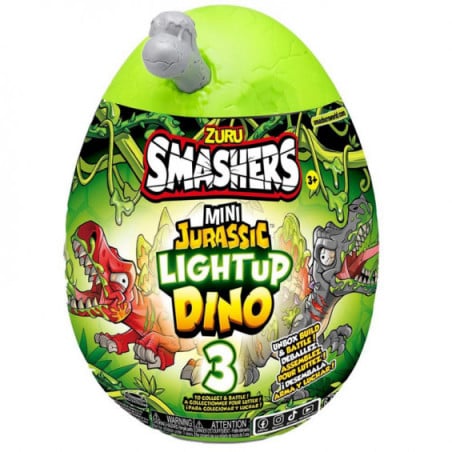 SMASHERS MINI JURASSIC LIGHT UP SORPRESA