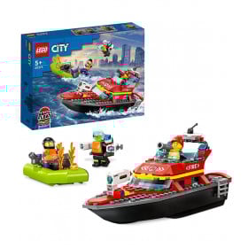 LEGO CITY LANCHA DE RESCATE DE BOMBEROS 2