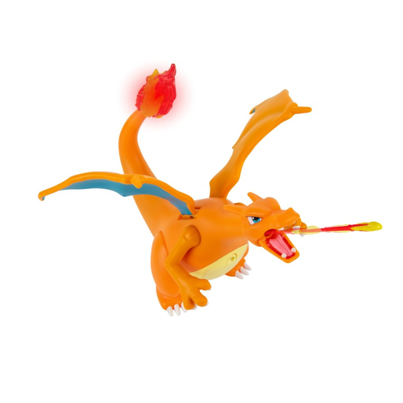 FIGURA CHARIZARD ELECTRONICO VS PIKACHU