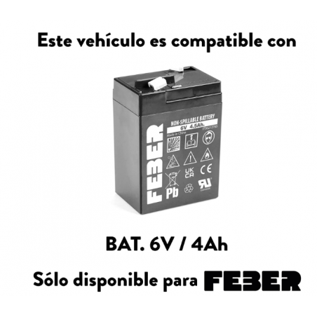 MOTORBIKE CROSS 400F 6V