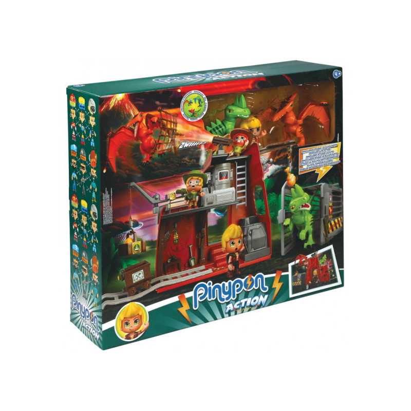 PINYPON ACTION WILD DINOS ATAQUE AL CAMPAMENTO