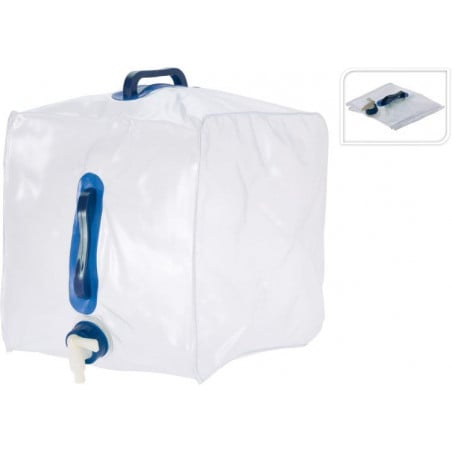 CONTENEDOR TANQUE DE AGUA PLEGABLE 20 L