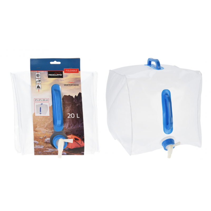CONTENEDOR TANQUE DE AGUA PLEGABLE 20 L