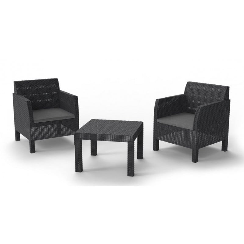 SET MATILDE 2 SILLONES + MESA