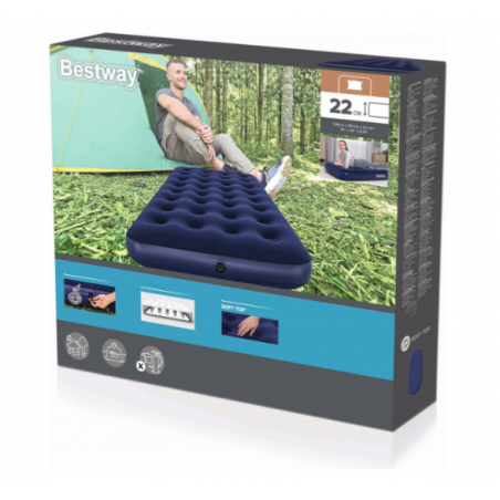 COLCHON FLOCADO 188X99X22 CM