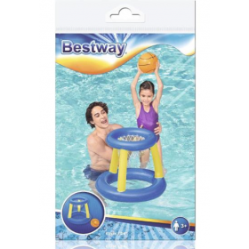CANASTA CON PELOTA HINCHABLE 61 CM