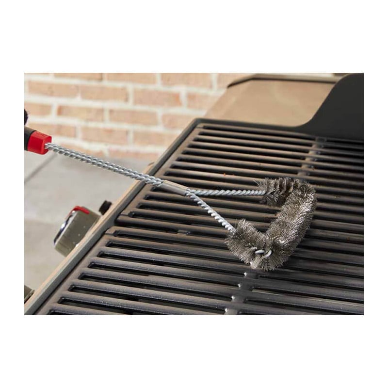 CEPILLO PARA BBQ TRIANGULAR 45 CM