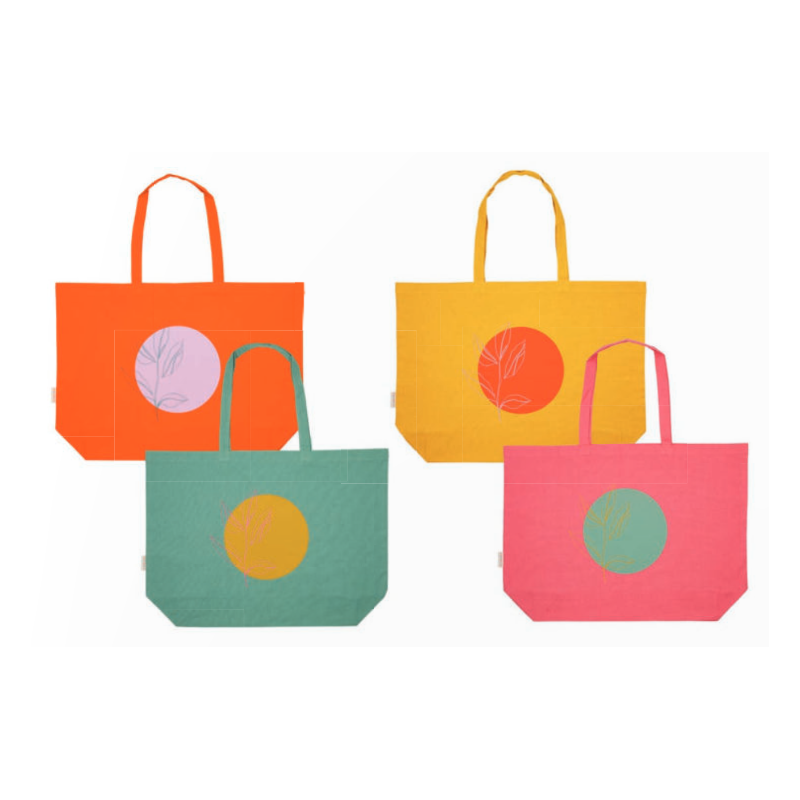 BOLSA ALGODON XL COLOR YOUR LIFE SURTIDAS