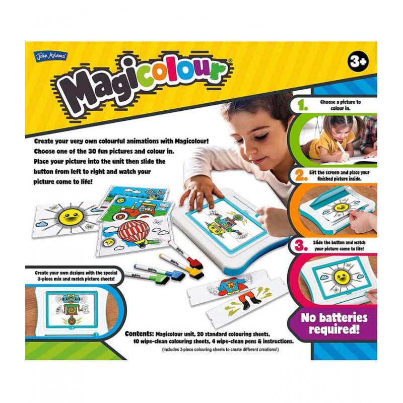 MAGIC COLOUR PIZARRA DIBUJOS ANIMADOS