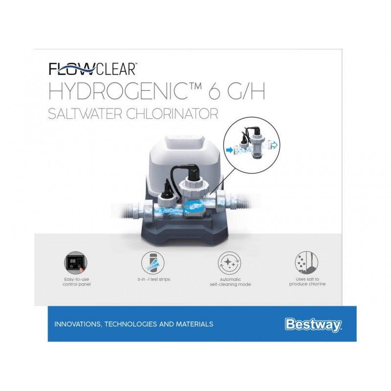 CLORADOR SALINO 6G/H BESTWAY PARA 26.498