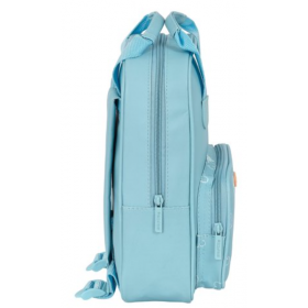 MOCHILA INFANTIL TURQUESA OSITO FACIL 2