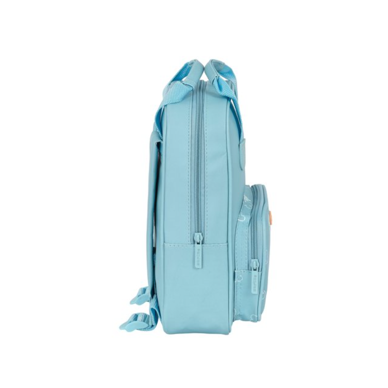 MOCHILA INFANTIL TURQUESA OSITO FACIL