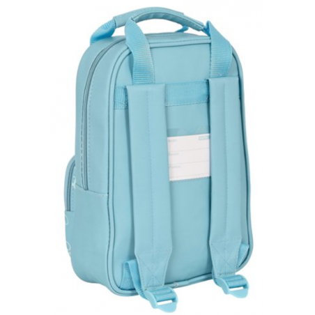 MOCHILA INFANTIL TURQUESA OSITO FACIL