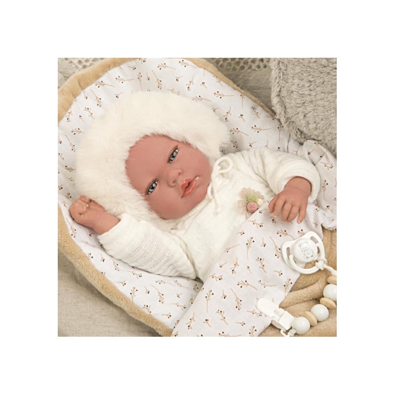 REBORN ALEJANDRA 40CM BEIGE C/NANA 
